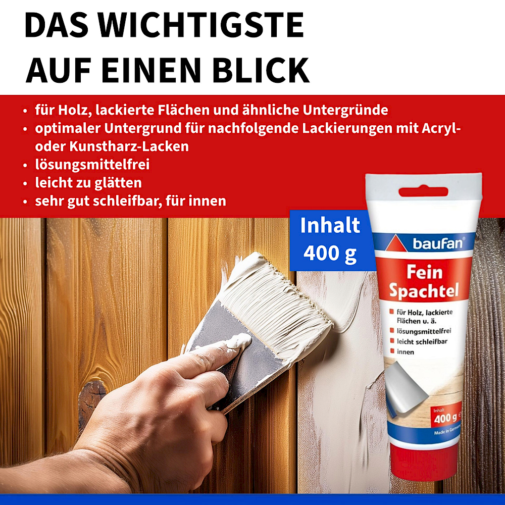 baufan - 精细填料- 400g